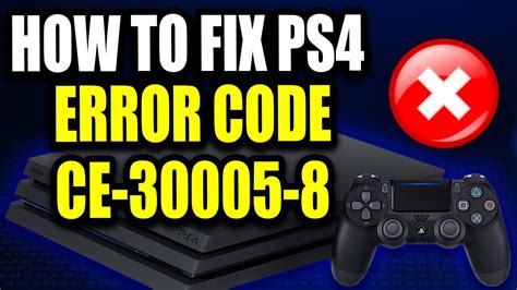 Fix PS4 Error CE